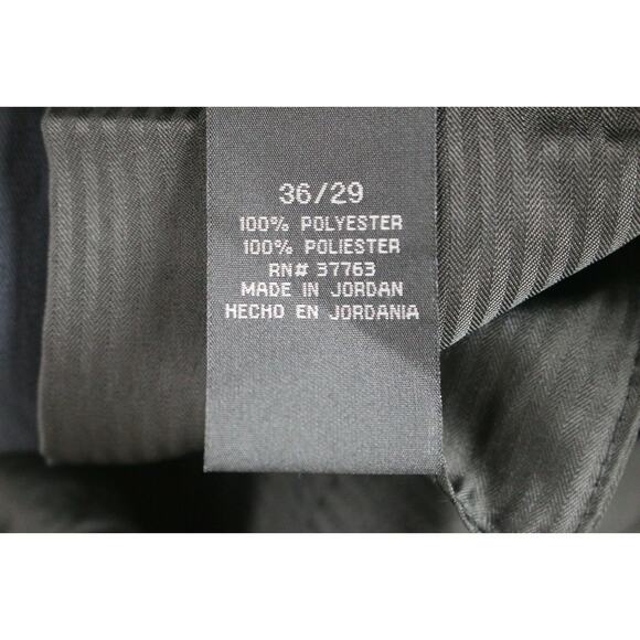 Axist 36x29 Navy Blue Flat Front Dress Pants ULTRA CLEAN - Picture 4 of 5